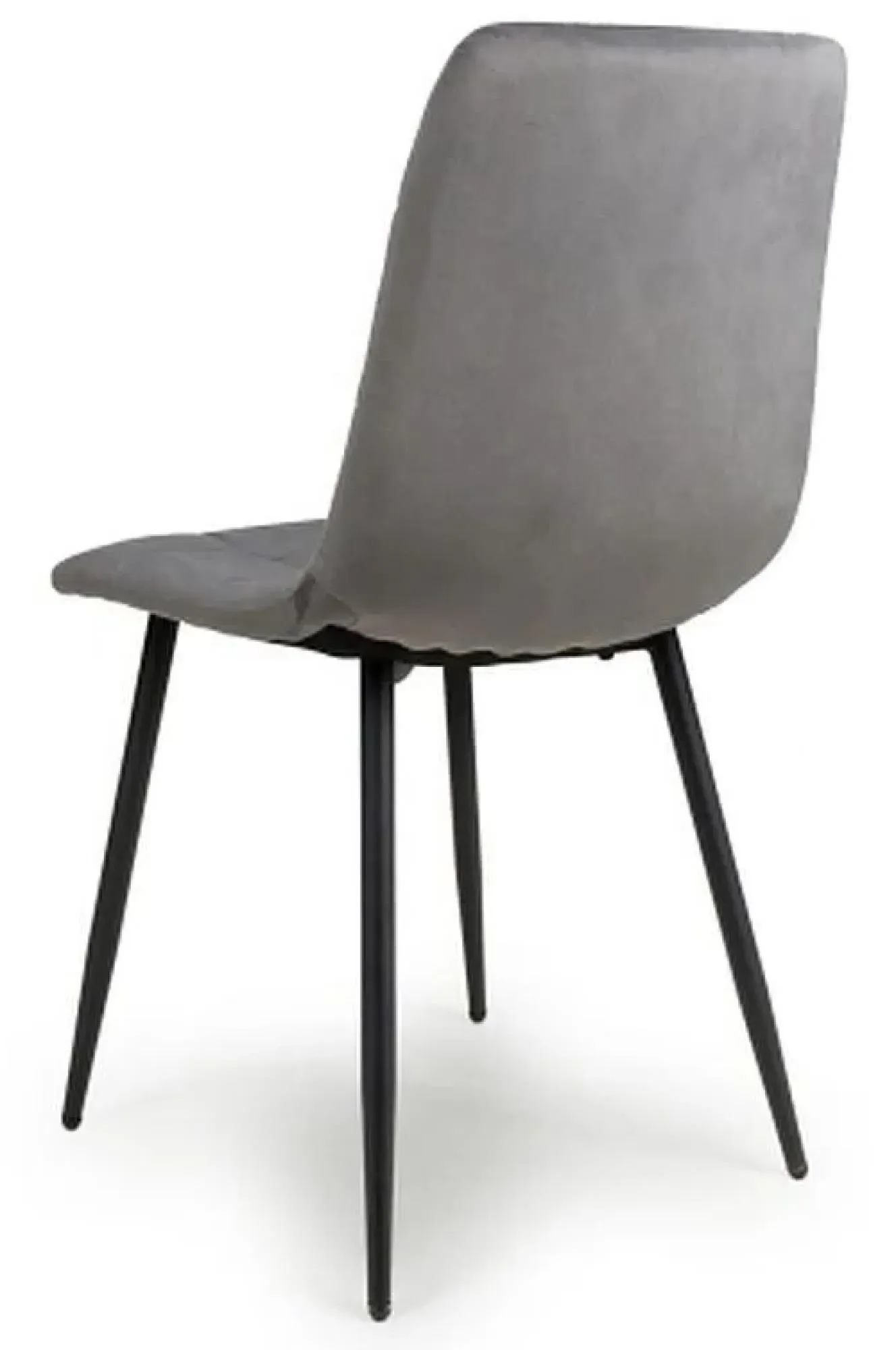 Madison Dining Chair Set of 4 - Grey, Velvet