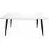 Monaco 120cm Dining Table - White