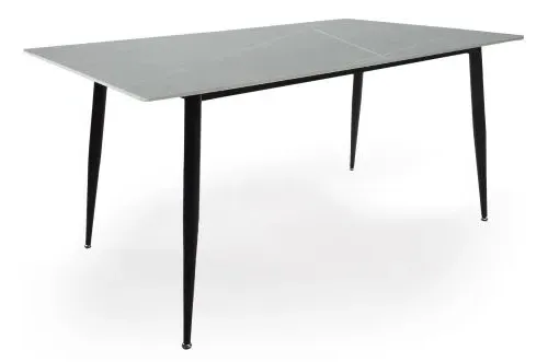 Monaco Dining Table - Grey, Ceramic
