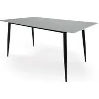 Monaco Dining Table - Grey, Ceramic