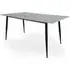 Monaco Dining Table - Grey, Ceramic