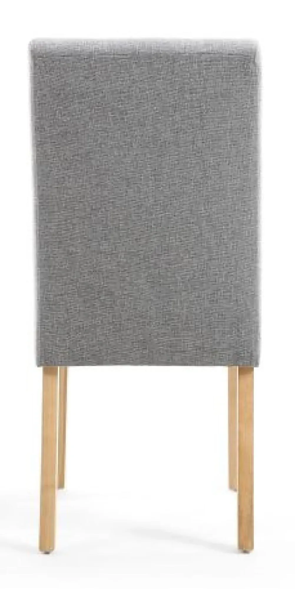 Moseley Stitched Waffle Dining Chair - Silver Grey, Linen