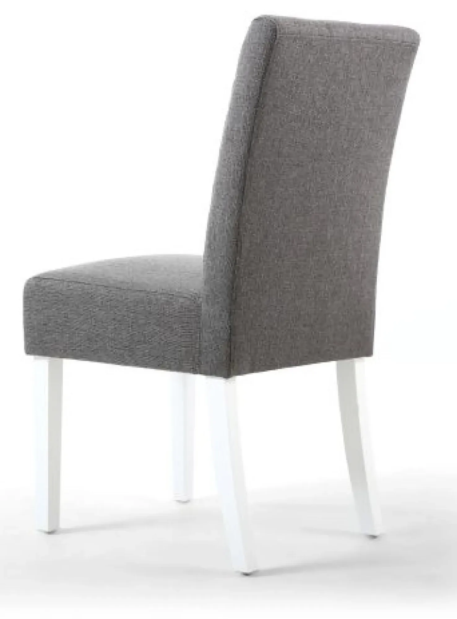 Moseley Stitched Waffle Dining Chair - Steel Grey, Linen
