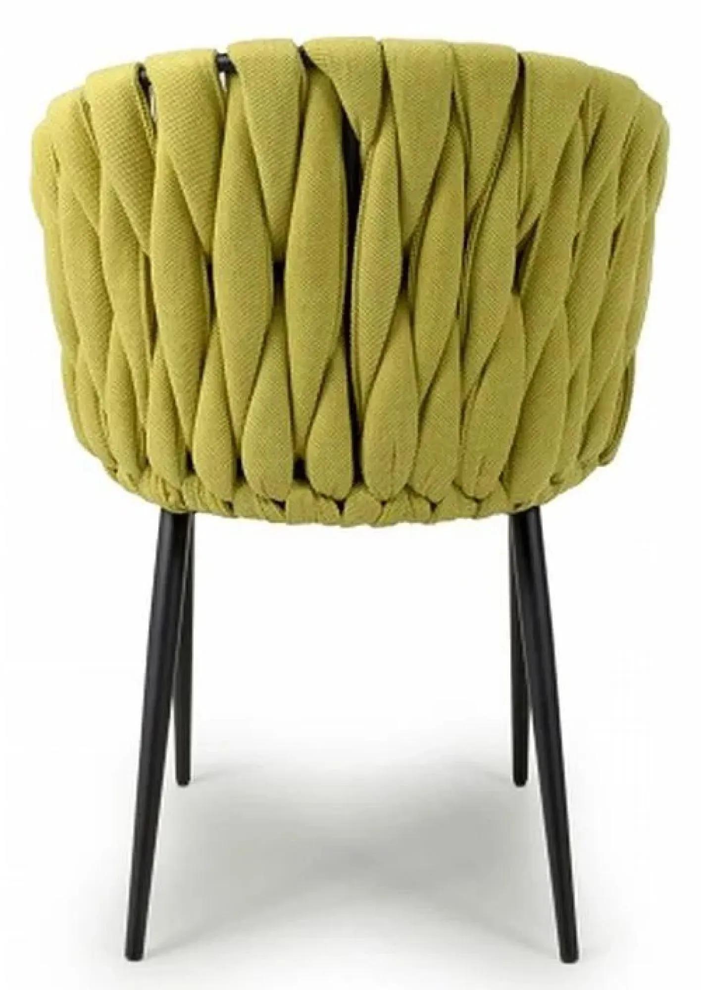 Pandora Braided Dining Chair Set of 2 - Yellow