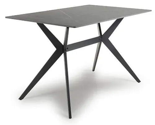 Timor 120cm Dining Table - Grey, Sintered Stone