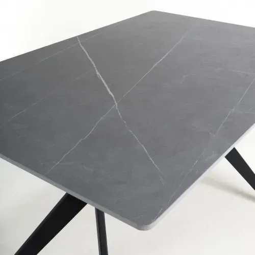 Timor 120cm Dining Table - Grey, Sintered Stone