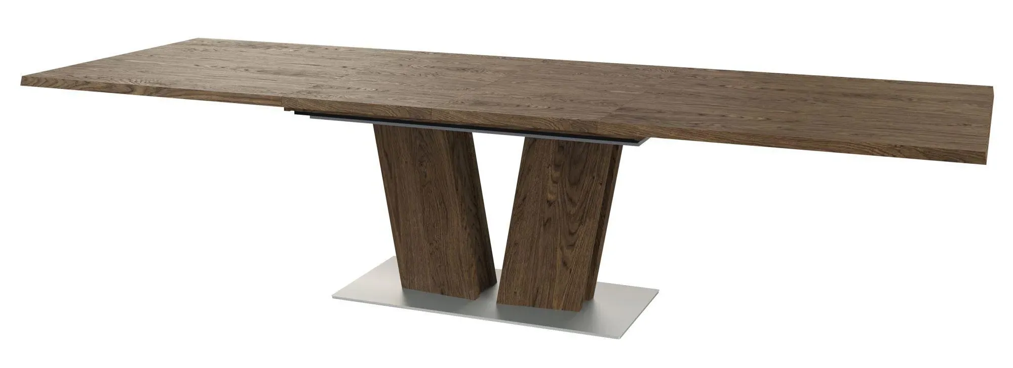 SM37 6-10 Seater Extendable Dining Table - Oak