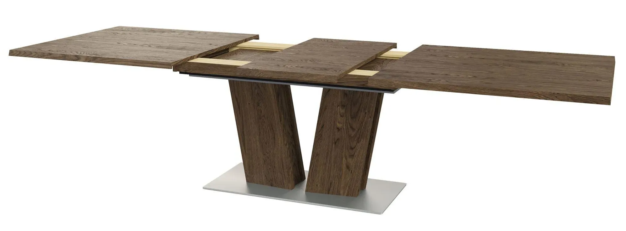 SM37 6-10 Seater Extendable Dining Table - Oak