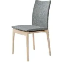 SM63 Dining Chair - Light Grey, Fabric