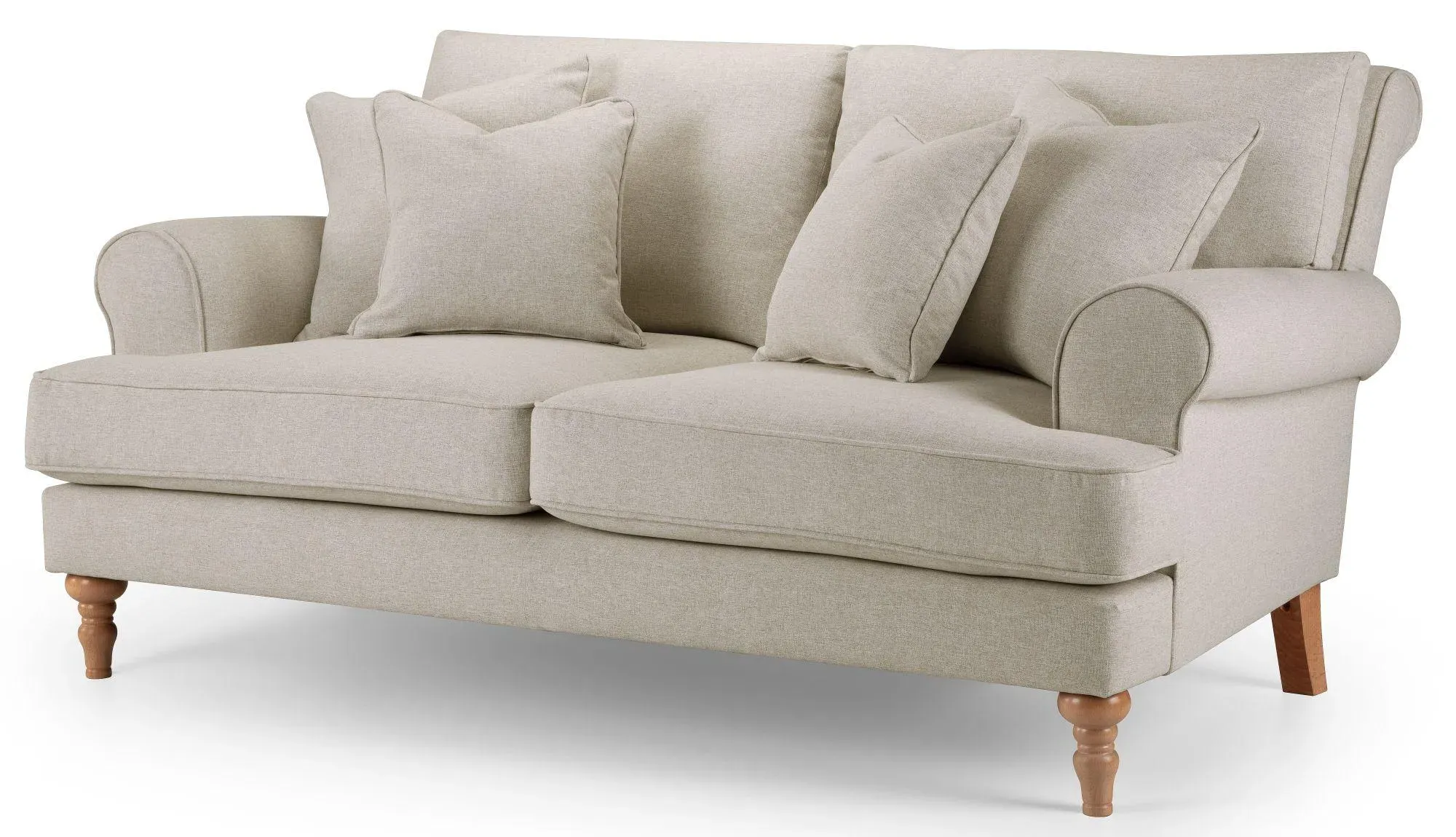 Arlan 2-Seater Sofa - Moon, Fabric