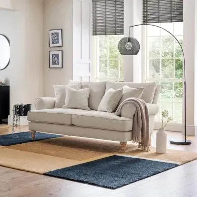 Arlan 2-Seater Sofa - Moon, Fabric