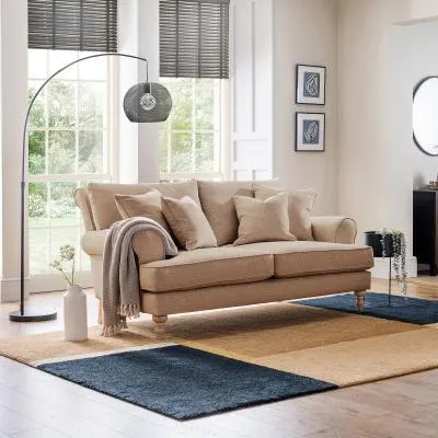 Arlan 2-Seater Sofa - Sepia, Fabric