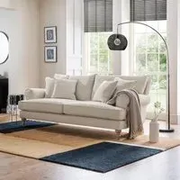 Arlan 2.5-Seater Sofa - Moon, Fabric