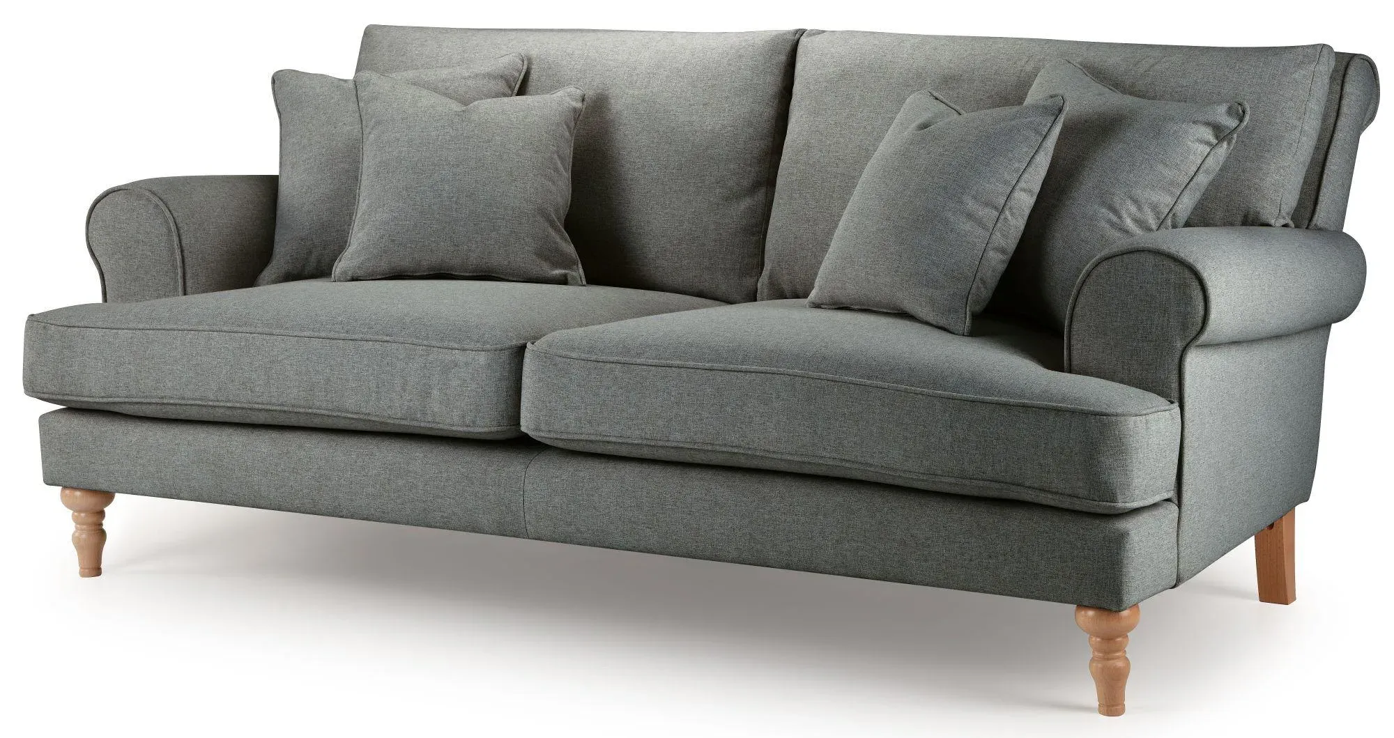 Arlan 3-Seater Sofa - Storm, Fabric