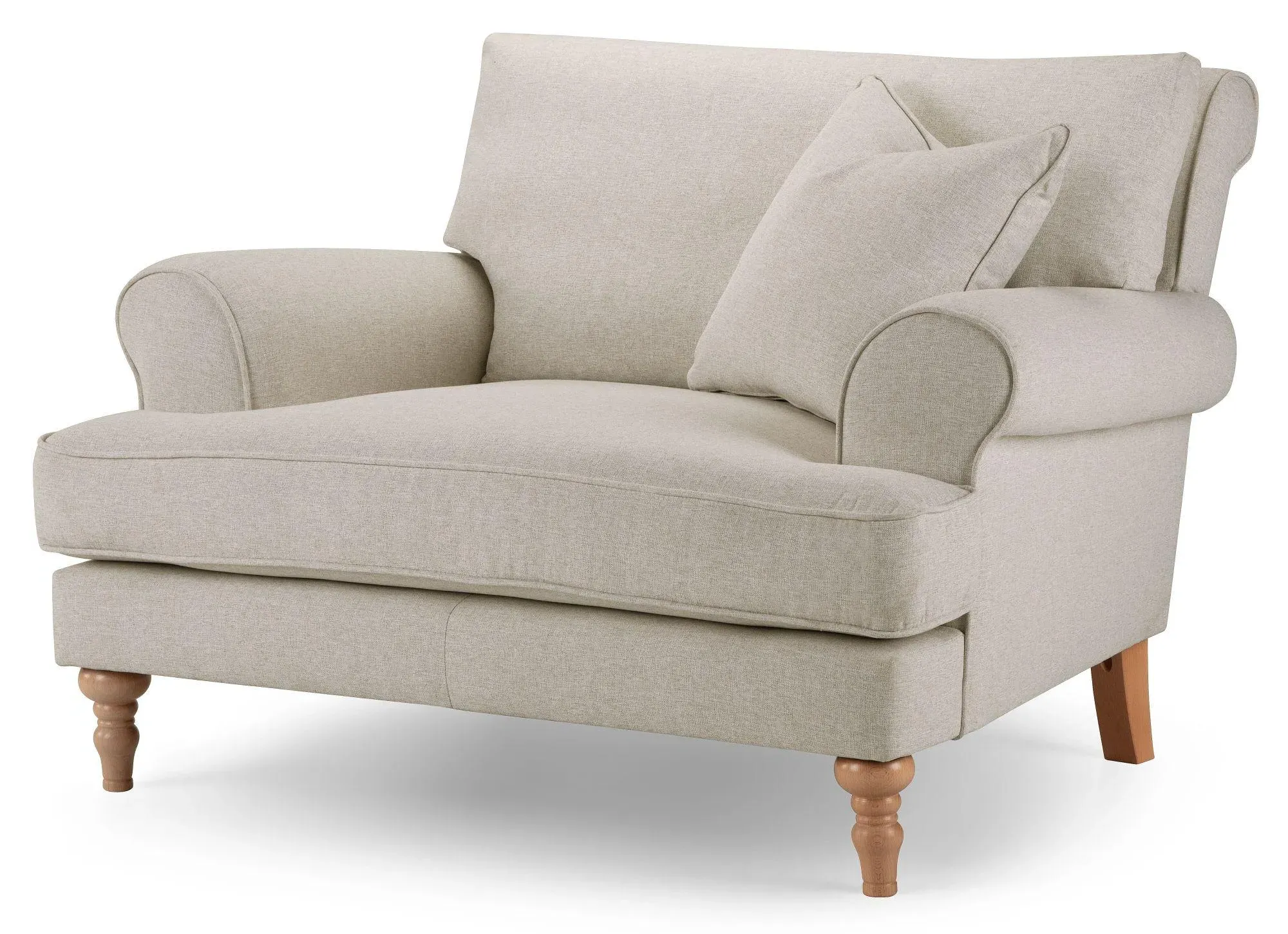 Arlan Snuggle Armchair - Moon, Fabric