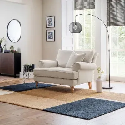 Arlan Snuggle Armchair - Moon, Fabric image