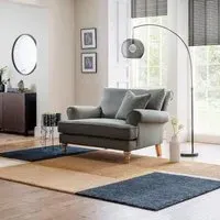 Arlan Snuggle Armchair - Storm, Fabric