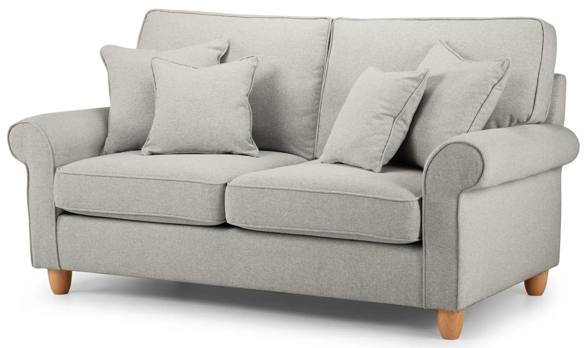 Carina 2-Seater Pull Out Sofa Bed - Mink, Fabric