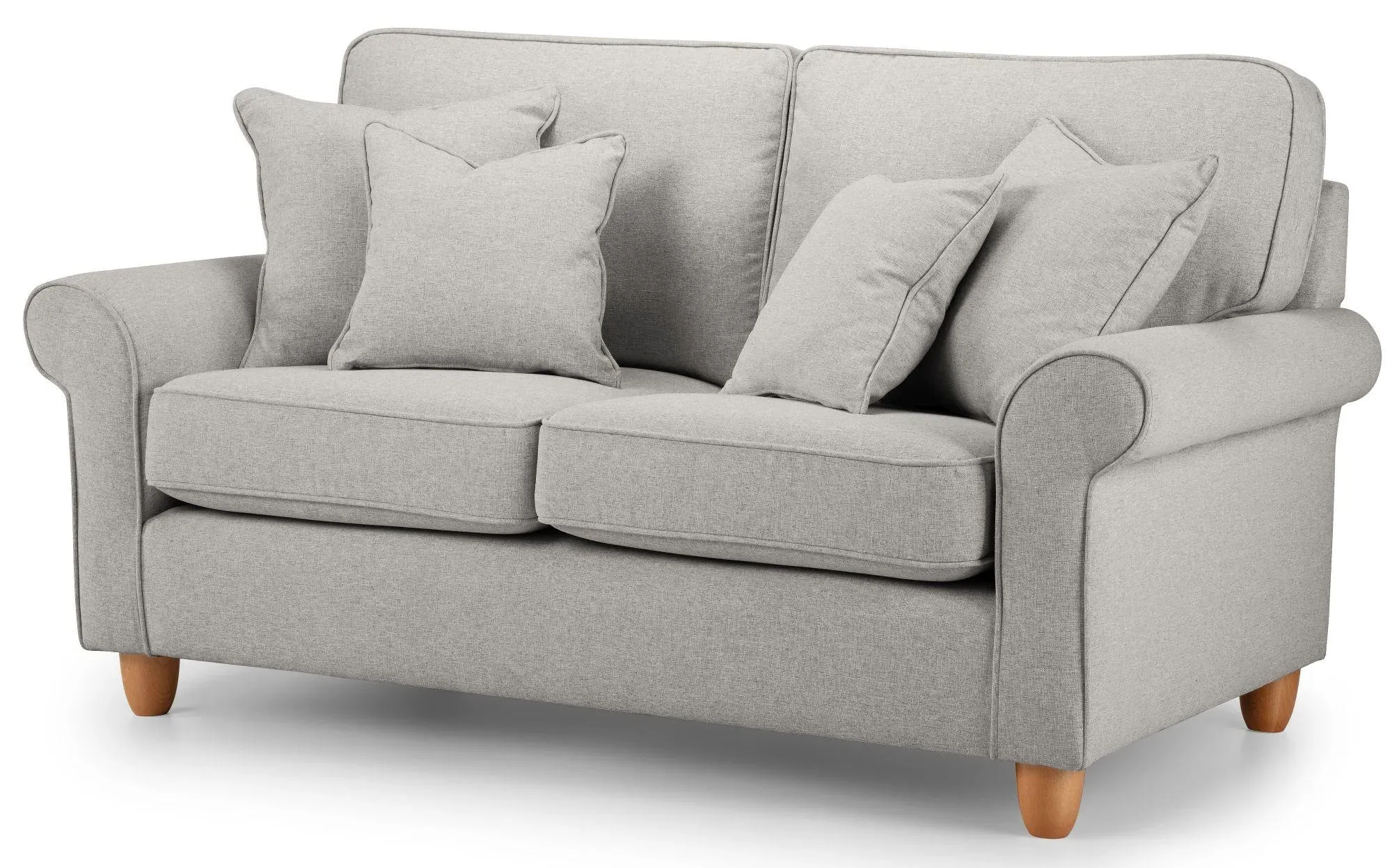 Carina 2-Seater Sofa - Mink, Fabric