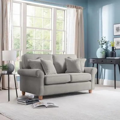 Carina 2-Seater Sofa - Mink, Fabric image