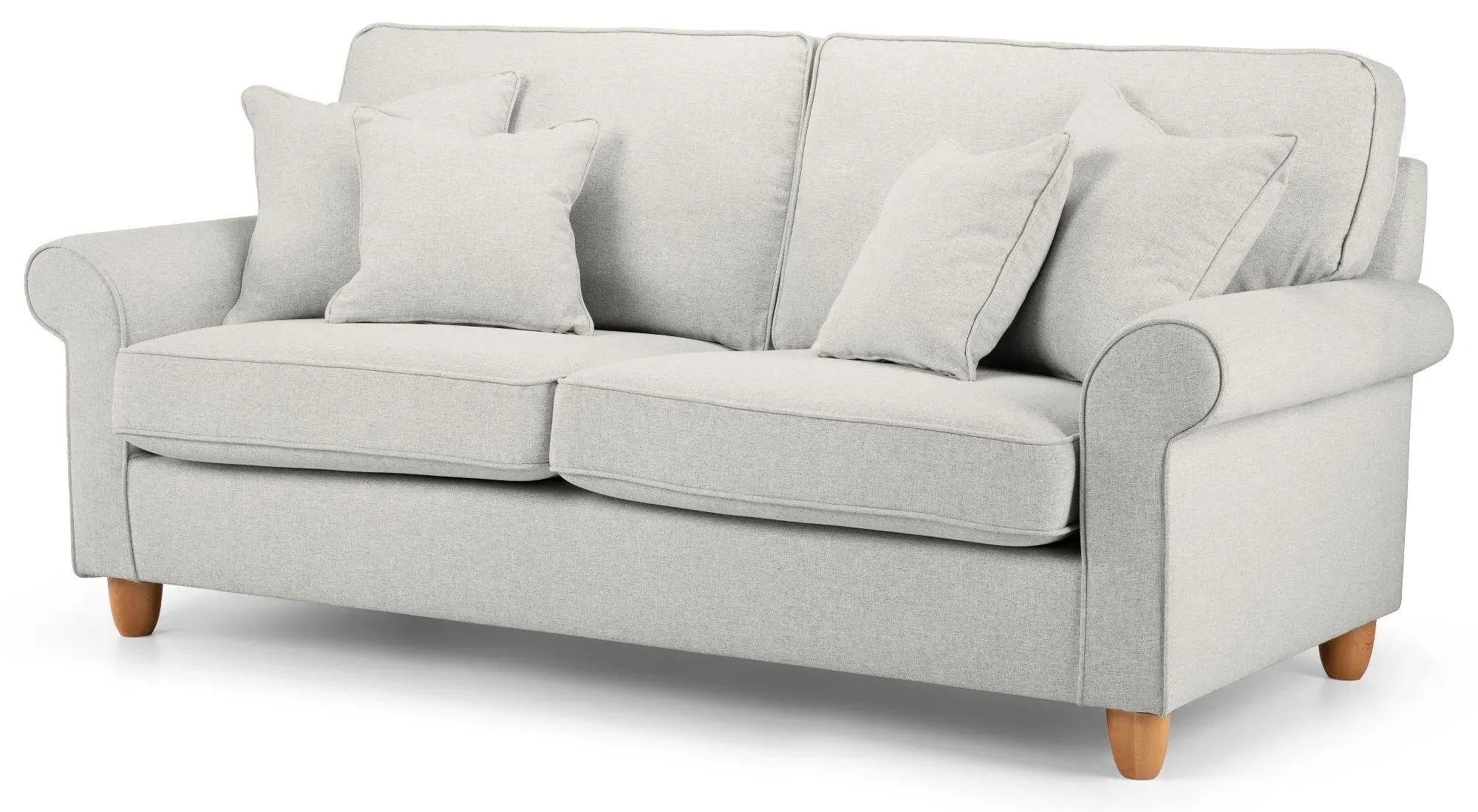 Carina 2.5-Seater Sofa - Parchment, Fabric