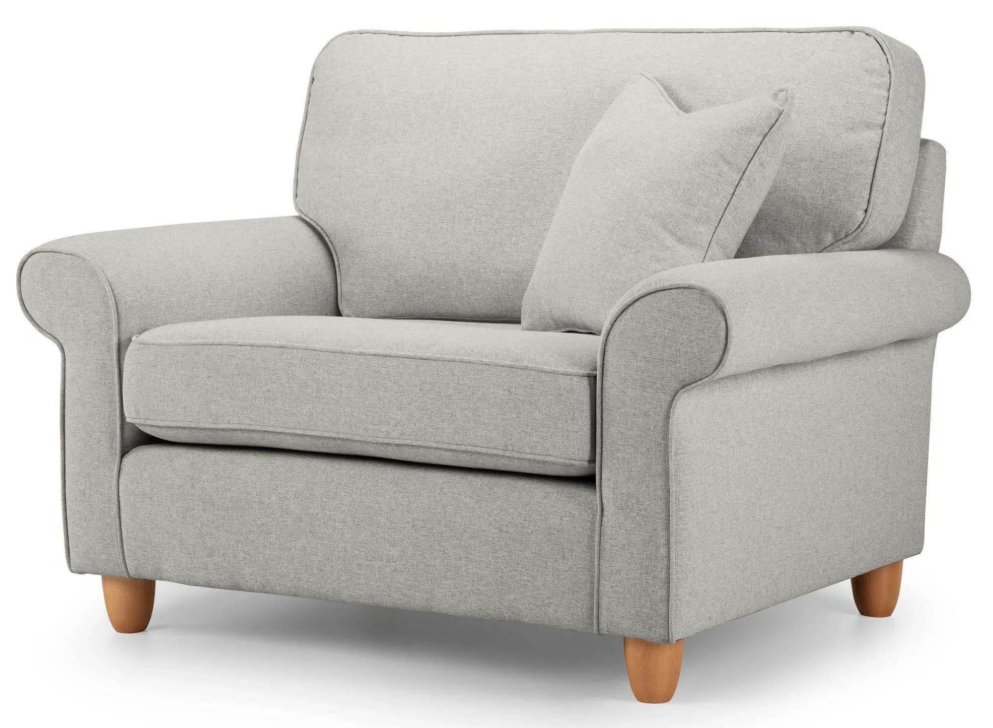 Carina Sunggles Armchair - Mink, Fabric