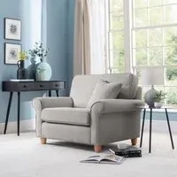 Carina Sunggles Armchair - Mink, Fabric