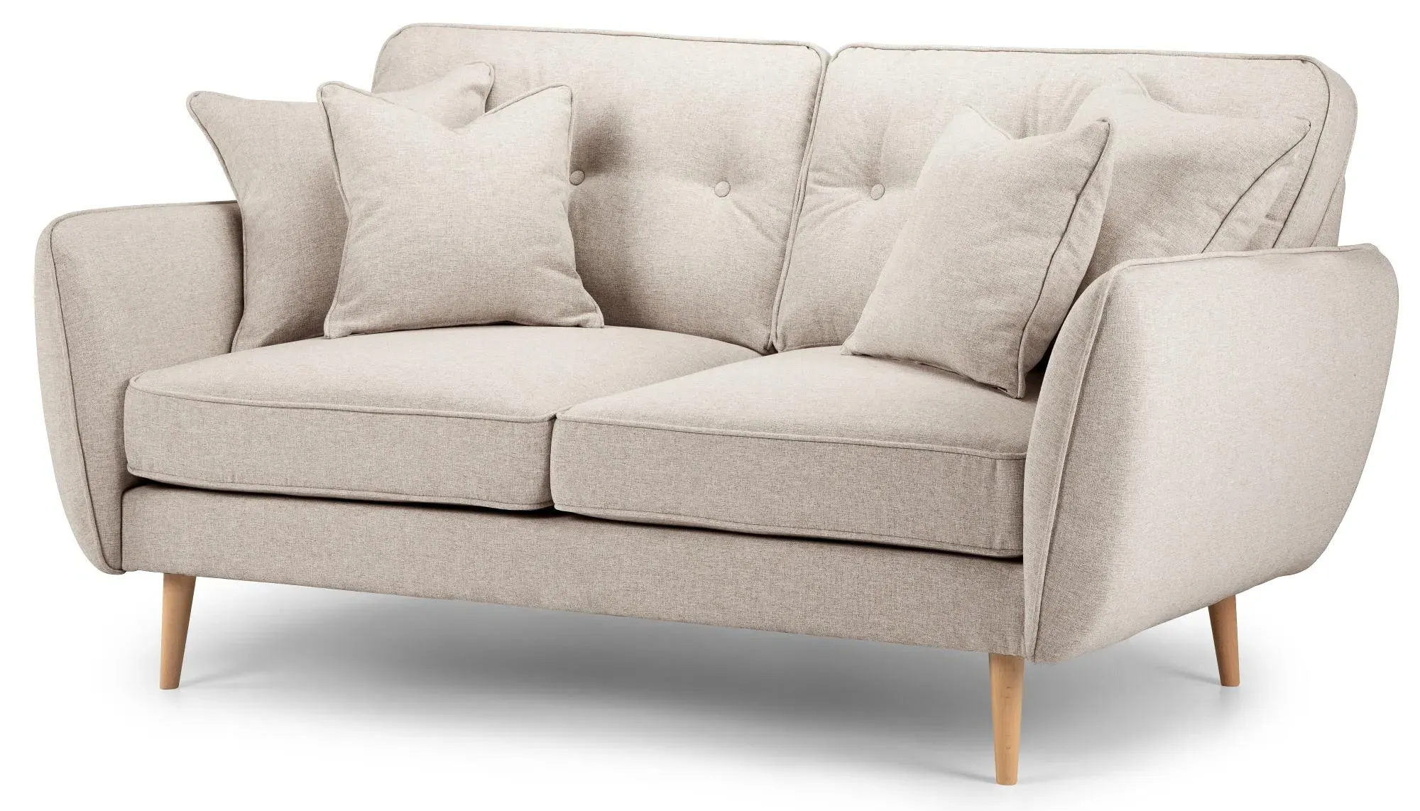 Kendal 2-Seater Sofa - Linen, Fabric
