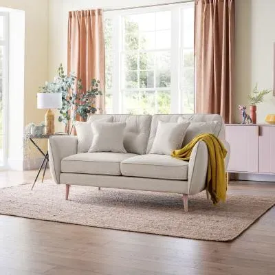 Kendal 2-Seater Sofa - Linen, Fabric