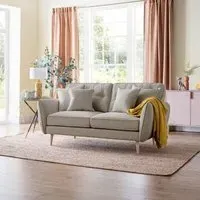 Kendal 2-Seater Sofa - Mink, Fabric