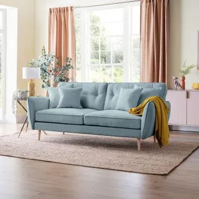 Kendal 3-Seater Sofa - Lagoon, Fabric