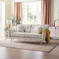 Kendal 3-Seater Sofa - Linen, Fabric