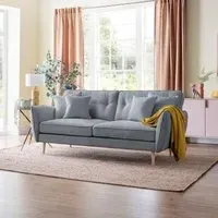 Kendal 3-Seater Sofa - Petrol, Fabric