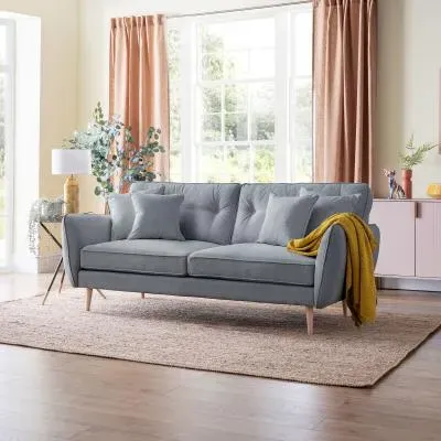 Kendal 3-Seater Sofa - Petrol, Fabric