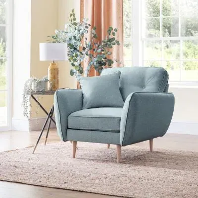 Kendal Armchair - Lagoon, Fabric image
