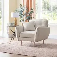 Kendal Armchair - Linen, Fabric