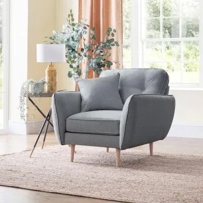 Kendal Armchair - Petrol, Fabric