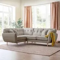 Kendal Corner Sofa - Mink, Fabric