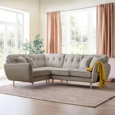 Kendal Corner Sofa - Mink, Fabric