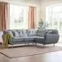 Kendal Corner Sofa - Petrol, Fabric