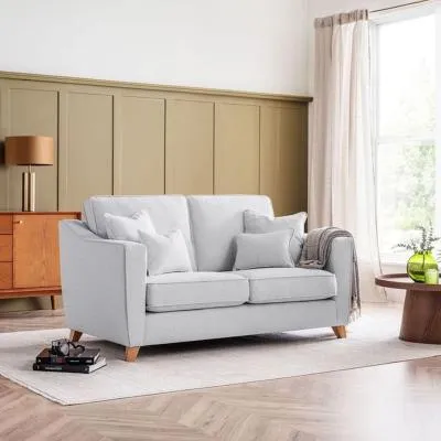 Linnet 2-Seater Sofa - Dove Grey, Fabric