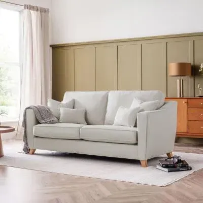 Linnet 3-Seater Sofa - Clay, Fabric