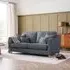 Linnet 3-Seater Sofa - Denim, Fabric