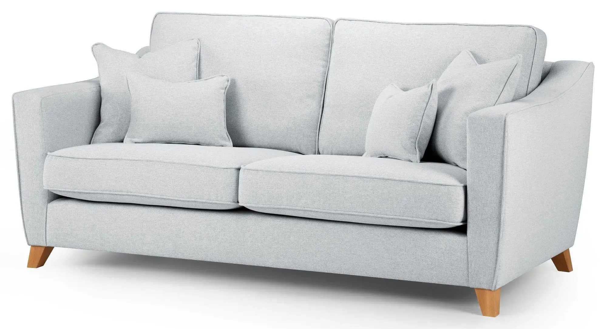 Linnet 3-Seater Sofa - Dove Grey, Fabric