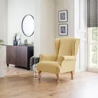 Linnet Accent Chair - Corn, Fabric