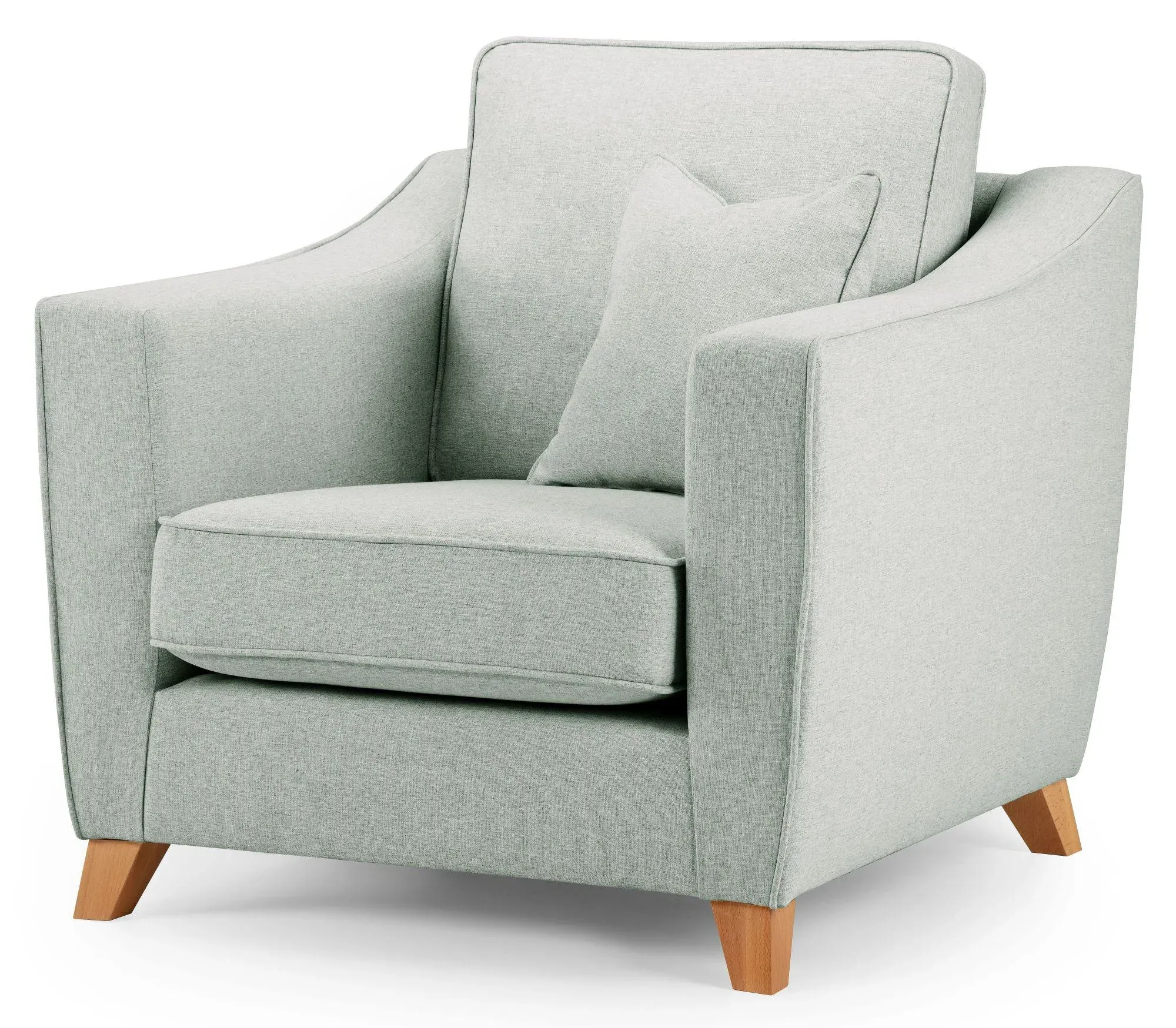 Linnet Armchair - Aqua, Fabric