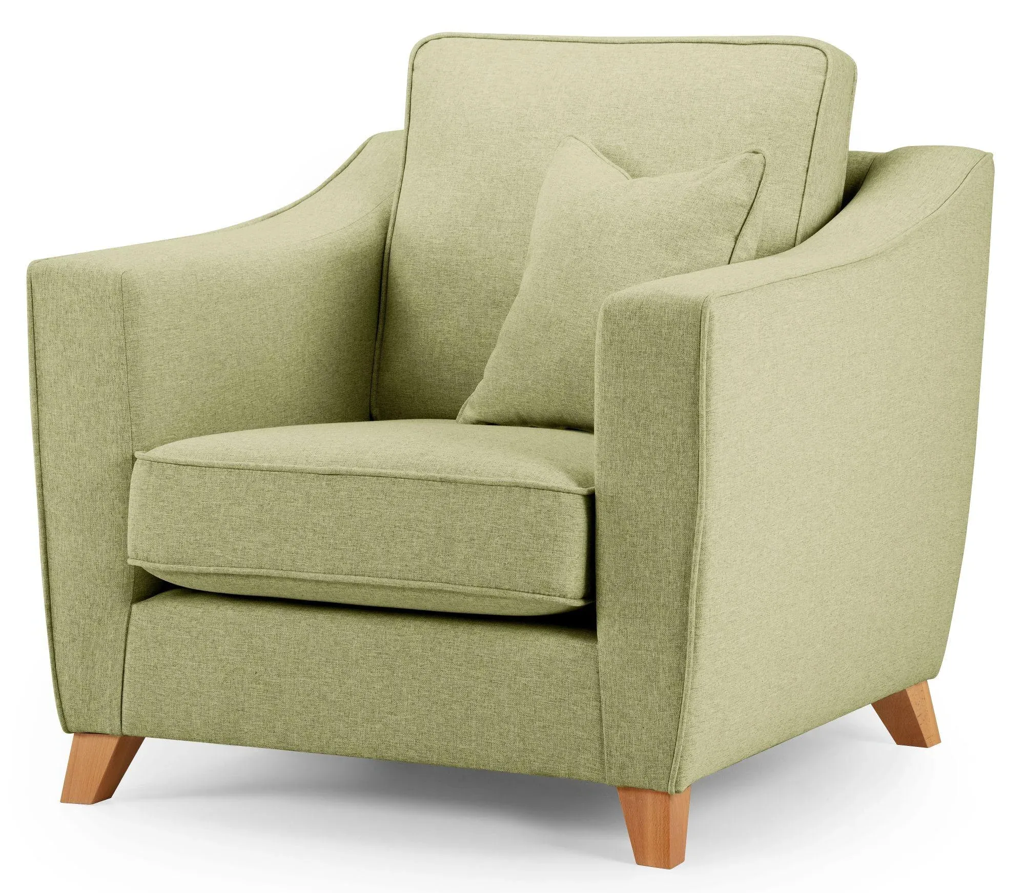 Linnet Armchair - Sage, Fabric