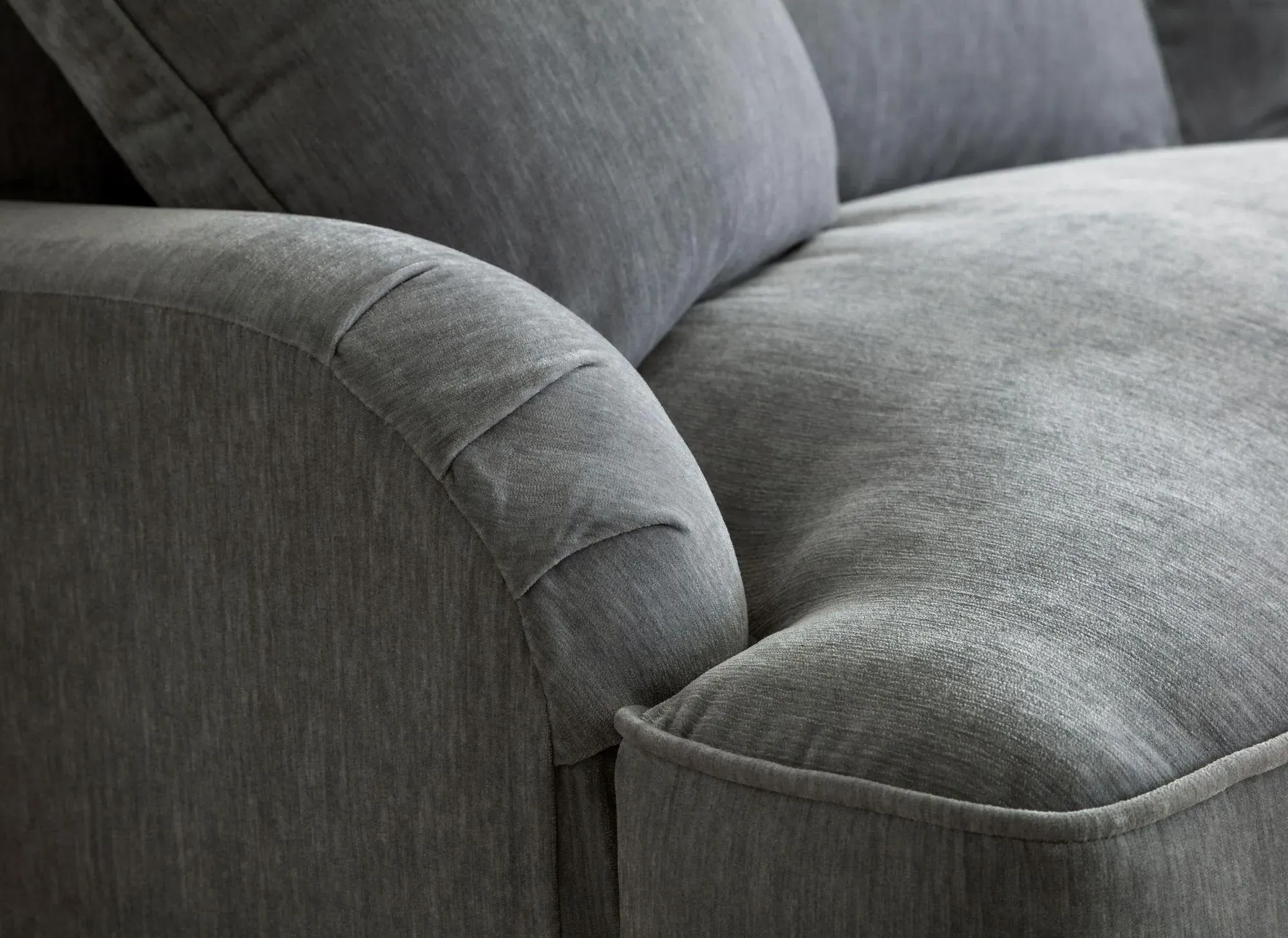 Manhattan 2 Corner 2 Sofa - Charcoal, Fabric