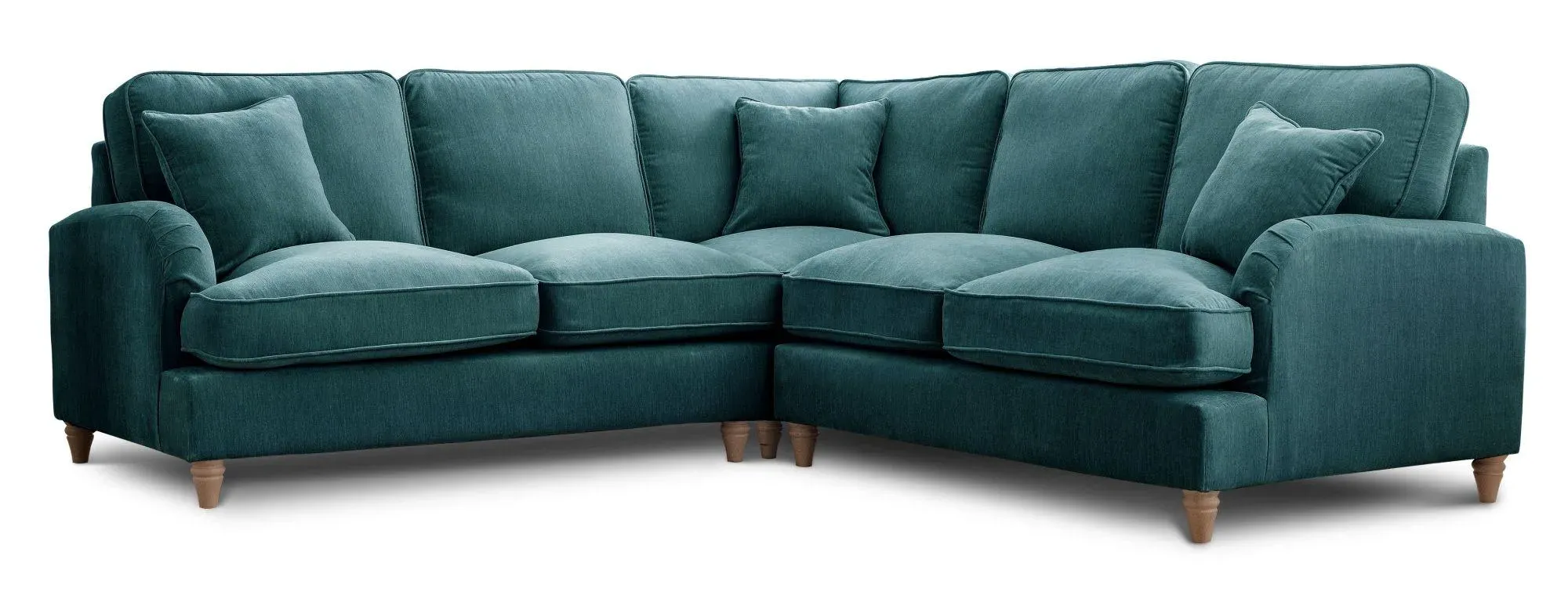 Manhattan 2 Corner 2 Sofa - Emerald, Fabric
