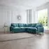 Manhattan 2 Corner 2 Sofa - Emerald, Fabric